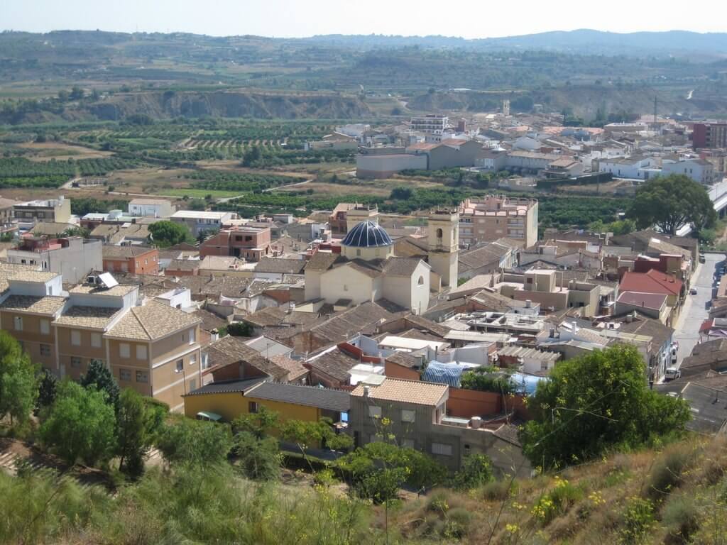 View of Montserrat-Valencia