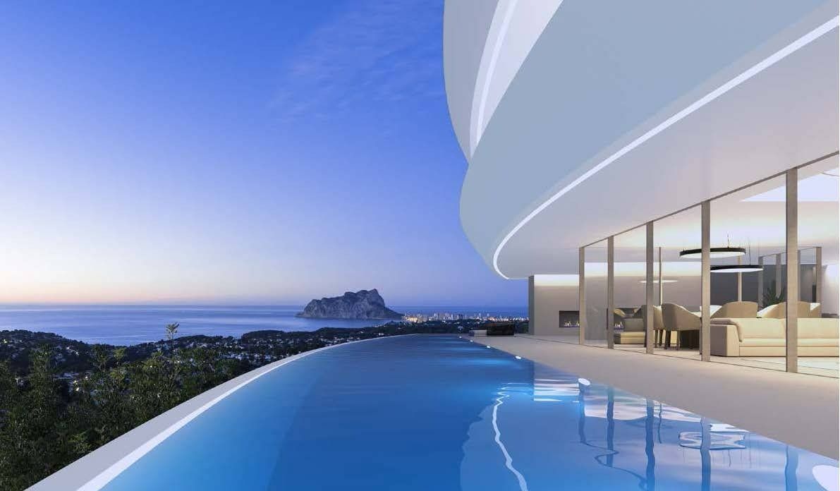 View from Luxury Property Costa Blanca